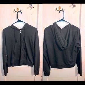 Charcoal Grey Light Hoodie